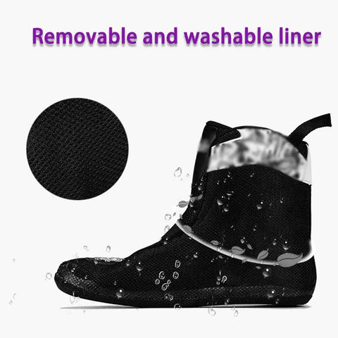 Removable liner detail for Kids Inline Skates For Beginners, Fun Roller Blades With Luminous Wheels, Premium White Purple Inline Skates.