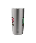 High Power Rocketry Stainless Steel Insulated Tumbler With Dual Wall Vacuum Keeps Drinks Hot Or Cold, Leak Proof Lid With Clear Slider, BPA Free