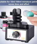 Vortex Mixer For DIY Projects And Lab Use Hands Free Paint Shaker 300 To 2400 RPM Three Speed Stages Fits 10 To 100 Milliliters
