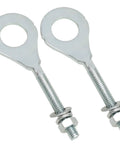 Chrome tensioners for 420 Chain Replacement Kit for Mini Bikes and Powersports Fits Coleman CT200U BT200X Baja Warrior