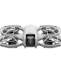 Front view of Neo Mini Drone With 4K UHD Camera Dope Lightweight 135g Self Flying With Subject Tracking Palm Takeoff QuickShots