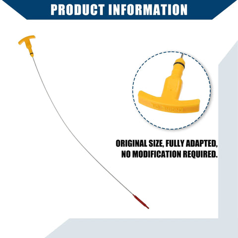 Engine Oil Dipstick For Hyundai Elantra 2011 2020 And Tucson 2014 2021 Durable Metal Oil Level Dipstick with yellow handle
