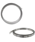 Premium 304 Stainless Steel Hose Clamp Strap With Cutter, 16.4ft Adjustable Metal Banding Tool For Auto Repair And Plumbing Projects That Rock coiled strap
