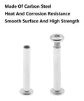 Inline Skate Axle Screw Replacement Kit With Hex Socket Screws And Bearing Spacers 20Pcs Pro Grade For Roller Skates image