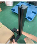 Heavy Duty Black Steel Deck Railing Kit with 304 mirror finish post and mounting design for secure balcony fencing.