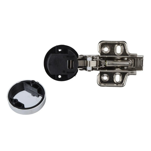Glass Door Damping Buffer Hinge 2 Pack Stainless Steel 201 Cabinet Hinge For Glass Cabinets And Bookcases showing hinge details