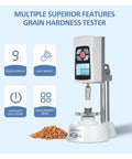 Straight Up Accurate Mini Grain Hardness Tester Meter With Crisp Digital Screen for quick seed checks with monitor features.