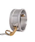Heavy Duty Aluminum Cam Lock Fitting 4 Inch Part DC With Dust Cap Brass Handle Cam And Groove Hose Connector For Pro Grade Fluid Transfer