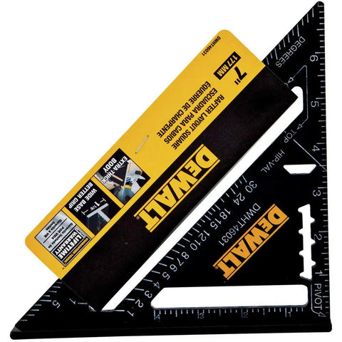 Quick Square Tool For Carpentry And Framing Durable Multicolor with easy read measurements, secure locking, heavy duty design.