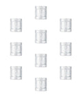 Galvanized Malleable Iron One Half Inch Couplings Kit Ten Pack For DIY Pipe Furniture Building And Home Plumbing Projects Durable Fittings