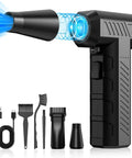 Compressed Air Duster Mini Blower Turbo Beast Mode Power 150000RPM Cordless Electric Air Duster with accessories for cleaning