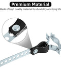 Heavy Duty Exhaust Hanger and Muffler Bracket for RV Generator Tailpipe Fits 1-1/4 Inch to 1-3/4 Inch Exhaust Pipe Tough As Nails
