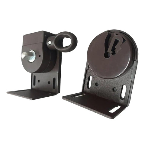 Outdoor Indoor Universal Cordless Mounting Brackets Aluminum Alloy Hardware For Sunshades And Roller Crank Kits