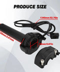Electric Dirt Bike Throttle Handle For Surron And Ebikes Fast Response Nylon Twist Throttle Tube Easy Install Replacement