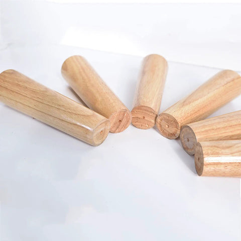 Solid Wood Tapered Sofa Legs Set Of 4 With Pre Drilled M10 Bolts 8cm Replacement Feet showing surface detail