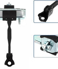 Front Door Check Hinge Kit For Toyota Sienna 2003 2010 Driver Side With Strap Limit Rod Stop Durable Metal Anti Rust Coated