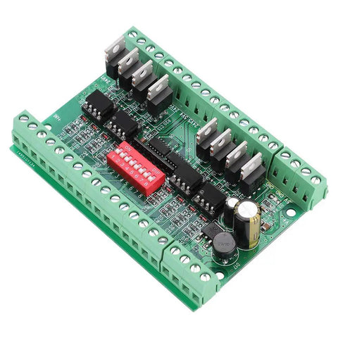 Eight Channel Logic Level Converter Module No Fuss 5V To 24V And 24V To 5V With Optocoupler Isolation on a white background