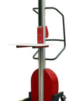 Heavy Duty Electric Lift Work Positioner Truck With 330 Lbs Capacity And 59 Inch Platform Rise For Easy Maintenance, steel build, quiet design.