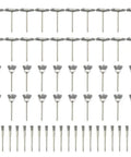 60 Piece Wire Brush Set For Rotary Tools Stainless Steel Wire Wheels With Pen Brushes Built Tough For Rust Paint Grime And Scale Removal
