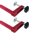 Rock Solid Aluminum Holdfasts For 19mm And 20mm Dog Holes Providing Secure Wood Gripping With Quick Release, Easy One Hand Operation