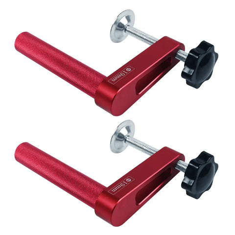 Rock Solid Aluminum Holdfasts For 19mm And 20mm Dog Holes Providing Secure Wood Gripping With Quick Release, Easy One Hand Operation