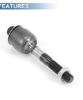 4 Pc Front Inner Tie Rod Ends Kit For Acura TL 2004-2008 And Honda Accord 2003-2007 2.4L Inner Steering Tie Rods Left And Right Drag Link Replacement EV80210 Durable Suspension Steering Upgrade For A Smooth, Tight Drive. front inner tie rod end