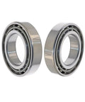 1Pair BTM120B 120X180X54 Angular Contact Spindle Bearing with precision ground steel balls for CNC machines.