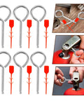 Premium Fire Extinguisher Pin Set With Red Tamper Seals For Home And Office Vehicle Safety Locks with tools and seals.