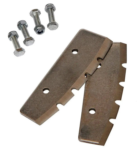Interchangeable stainless steel blades for 8 Inch Ice Auger For Ice Fishing With Interchangeable Stainless Steel Blades And Power Head Attachment