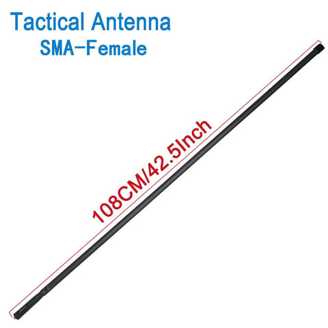Long Range Foldable Ham Radio Antenna For Outdoor Use, Great For Camping, 42.5 Inch Length, SMA Female Connector