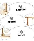 3-step experiment process from the 2-Pack Kid-Friendly Physics Principles Experiment Kit for Hands-On STEM Learning set.