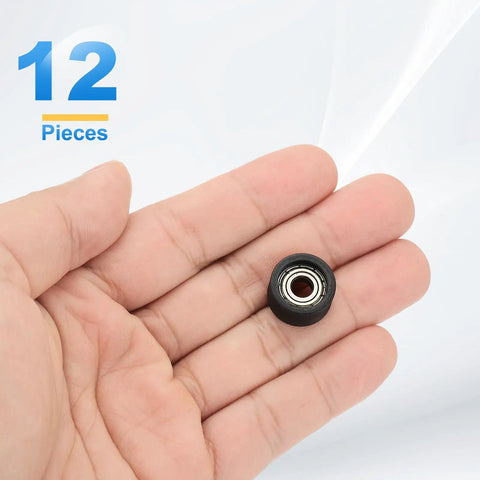 U Type Nylon Guide Rollers Roll With Bangin Smooth Glide Across Sliding Tracks And Belt Systems Dead Solid Build Quality on a hand.