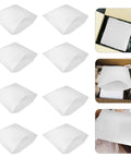 100 Pack White EPE Foam Bubble Pouches for bombproof shipping and handling of fragile items like ceramics and valuables easy cushioning