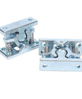 Double Roller RV Door Latch Zinc Alloy Spring Loaded Door Catch 2 Pack for RVs Trailers Boats garages cabinets