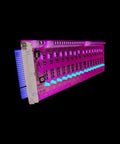 16 Channel I O Rack With 50 Pin Header And Ejector Levers For Industrial Automation And Process Control, System 50 Style Controllers