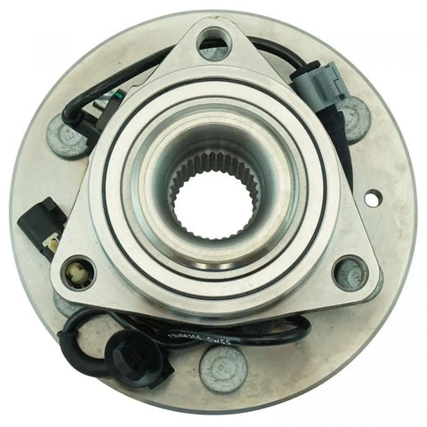 Top view of Beefy Wheel Hub And Bearing Assembly Front And Rear For Left And Right Driver And Passenger Sides Truck HA590491