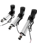 High Performance Built Tough 24V Dc Linear Actuator Delivering 6000N Of Smooth Power with three sizes showcased.