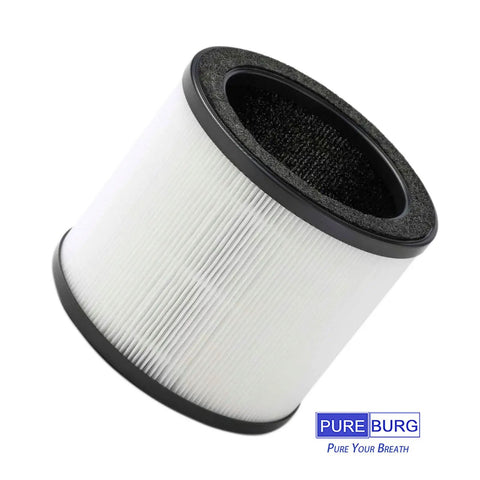 Replacement Filter For Holmes HAP360W And Bionaire True HEPA 360 Degree Air Purifier 2 Pack H13 True HEPA Activated Carbon