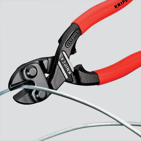 CoBolt Compact Bolt Cutter 8 Inch Pro Grade Tool For The Shop And Field Ultra Tough Steel Smooth Cutting Precision Performance For Cutting Bolts Of Hard Metals Easy On The Hands Trusted By Trades