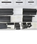 Roll Pin Set With 120 Pieces Elastic Cylindrical Cotter Pins In Carbon Steel Hollow Slotted Spring Pin Positioning Assortment Kit For Replacement And Automotive And DIY Projects, assorted sizes in plastic case