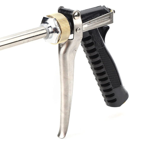 Beefy Zinc Alloy Sprayer Wand With Long Rod High Pressure Water Spray showing ergonomic handle and nozzle attachment