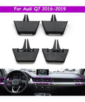 Audi Q7 Air Vent Outlet Tab Clip Repair Kit For 2016 2019 Models, black plastic 2-pack vent clips for dash airflow repair