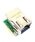 W5500 Ethernet Networking Module For Microcontrollers With SPI Connectivity Eight Socket Support 3V3 Operation 5V Tolerant IO LED Indicators