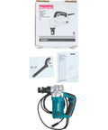 Low Noise 10 Gauge Metal Nibbler With Lock On Trigger, packaging, and accessories