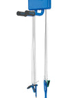 Outdoor Mountable Bicycle Repair Station with All Steel Construction, Weatherproof Finish, and Six Essential Tools