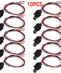 GT150 3 Pin Pressure Sensor Connector Kit With Wires 20 AWG 10 Pack Premium Aftermarket Plug Clip For Pressure Transducers