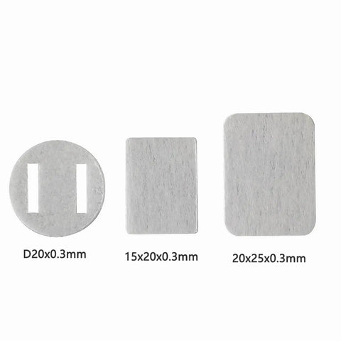 10 Pack Folding Nylon Aircraft Hinges For Aileron Elevator Rudder 20x25x0.3mm White Durable Replacement For Airplane Model