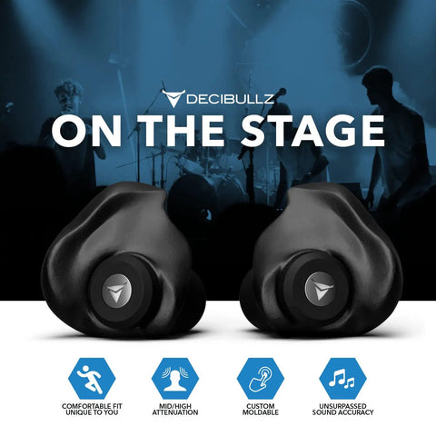 Professional Moldable Ear Plugs With Acoustic Filters For Musicians DJs Gigs And Recording Artists Noise Canceling Ear Protection
