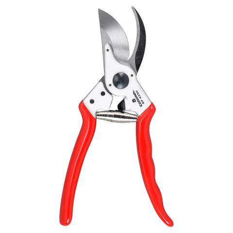Max Forged Aluminum Bypass Pruner For 1 Inch Cut Capacity With Replaceable Steel Blade And Ergonomic Angled Head