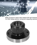 Dope 80mm Carbon Steel Collet Chuck Holder For CNC Milling Machines And Lathes With Super Secure Mounting Plus Precision Grip To Keep It Tight While You Work, showcasing a durable design with high hardness.